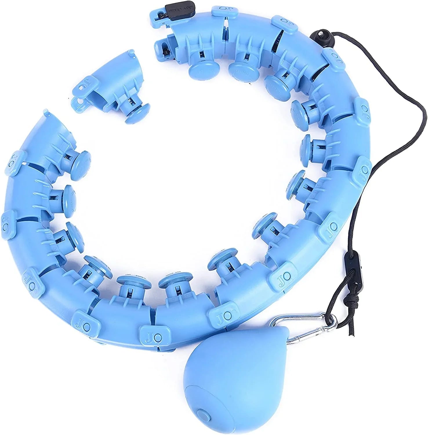 Weighted Hula Hoop – Adjustable Fit Hoop for Weight Loss - Aussie P T T design editing shop