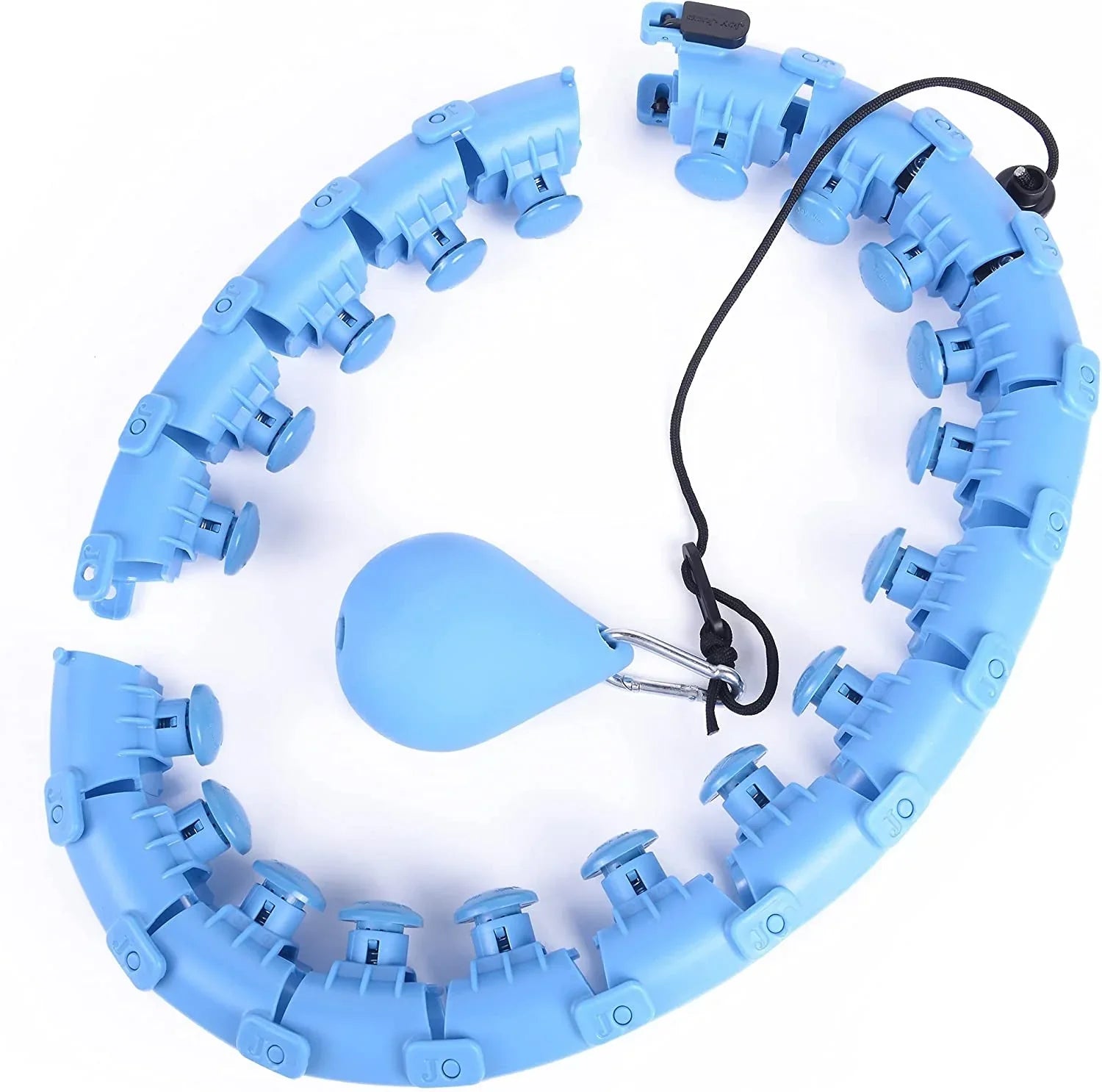 Weighted Hula Hoop – Adjustable Fit Hoop for Weight Loss - Aussie P T T design editing shop